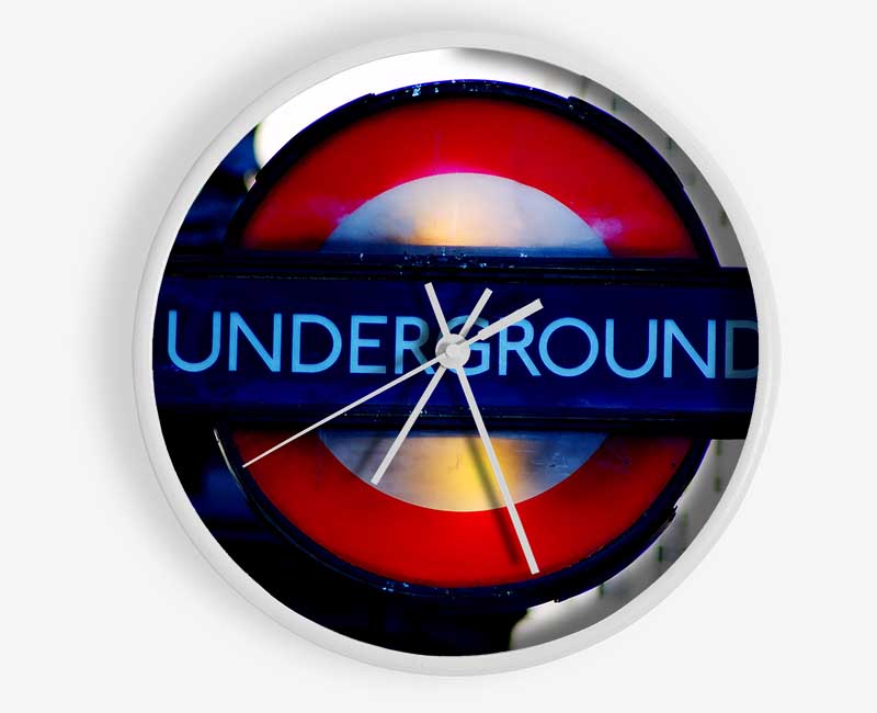 London Underground Sign Clock - Wallart-Direct UK