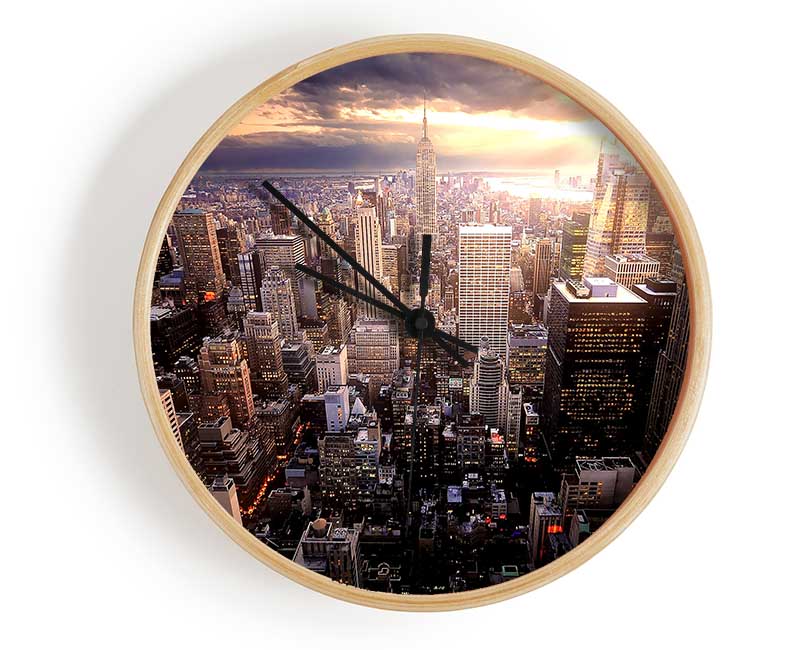 Manhattan Clock - Wallart-Direct UK