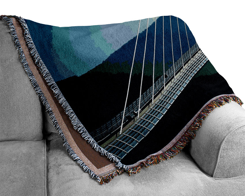 Modern Arhitecture Woven Blanket