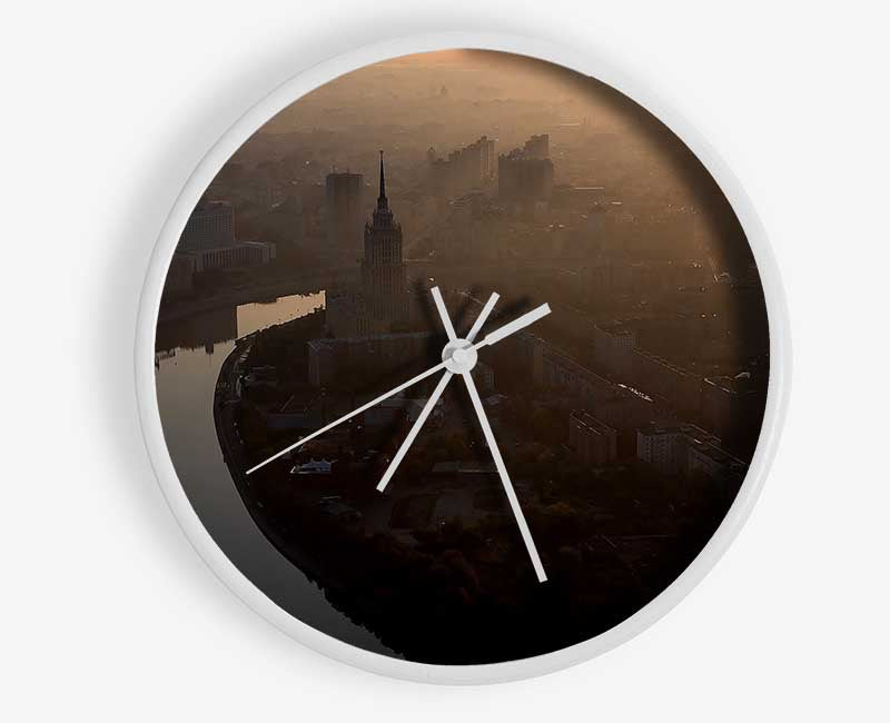 Morning In Moscow Clock - Wallart-Direct UK