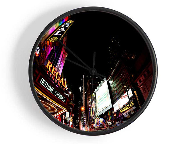 New York City At The Regal Clock - Wallart-Direct UK