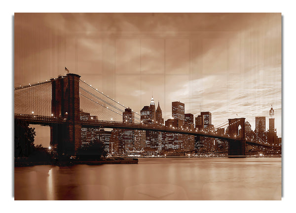 New York City Brooklyn Bridge braun Cast