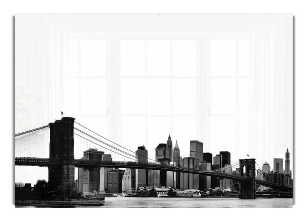 New York City Brooklyn Bridge Architektur Kann