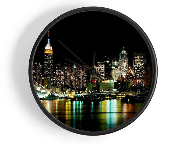 New York City Glow Clock - Wallart-Direct UK