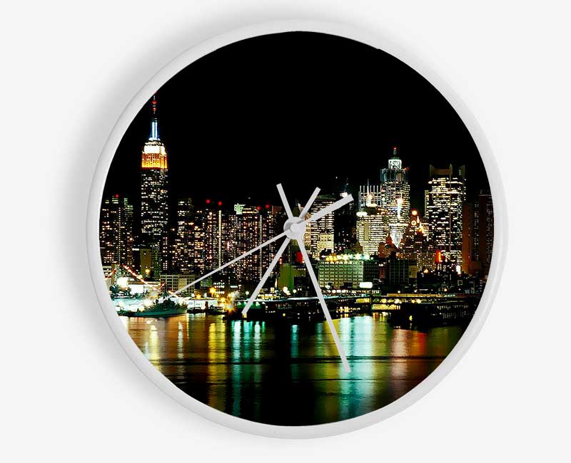 New York City Glow Clock - Wallart-Direct UK