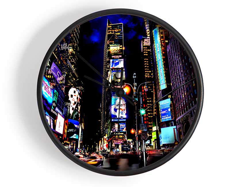 New York City Gods Speed Clock - Wallart-Direct UK