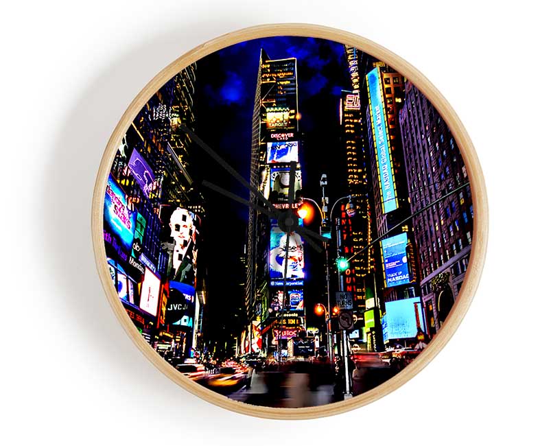 New York City Gods Speed Clock - Wallart-Direct UK