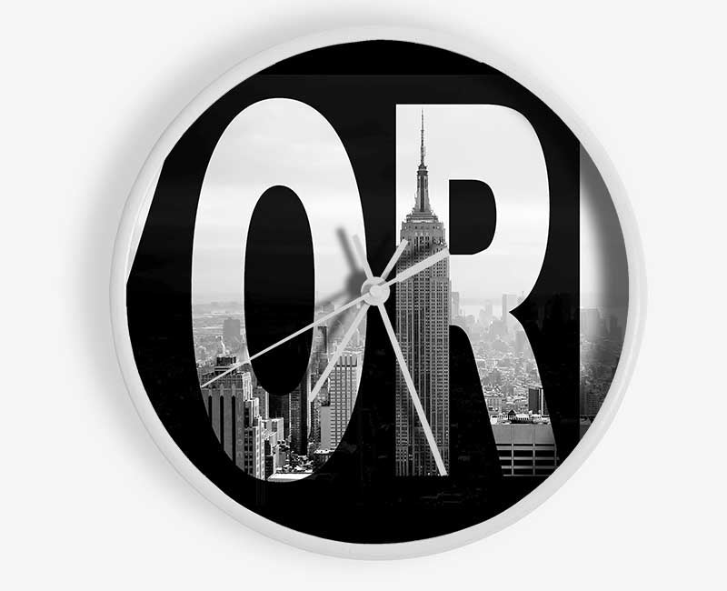 New York City Sign Clock - Wallart-Direct UK