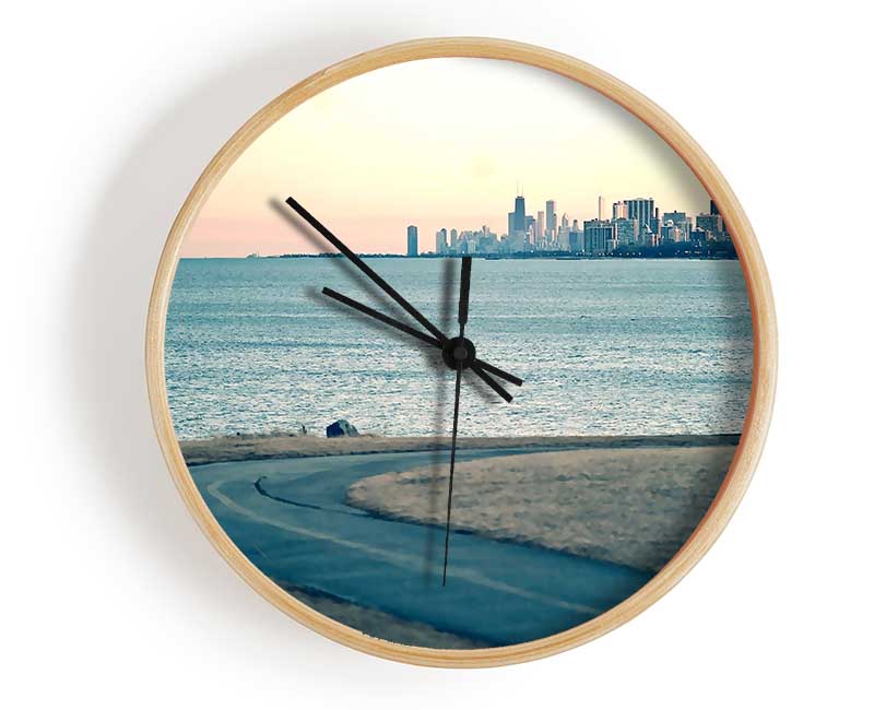 New York City Skyline Clock - Wallart-Direct UK