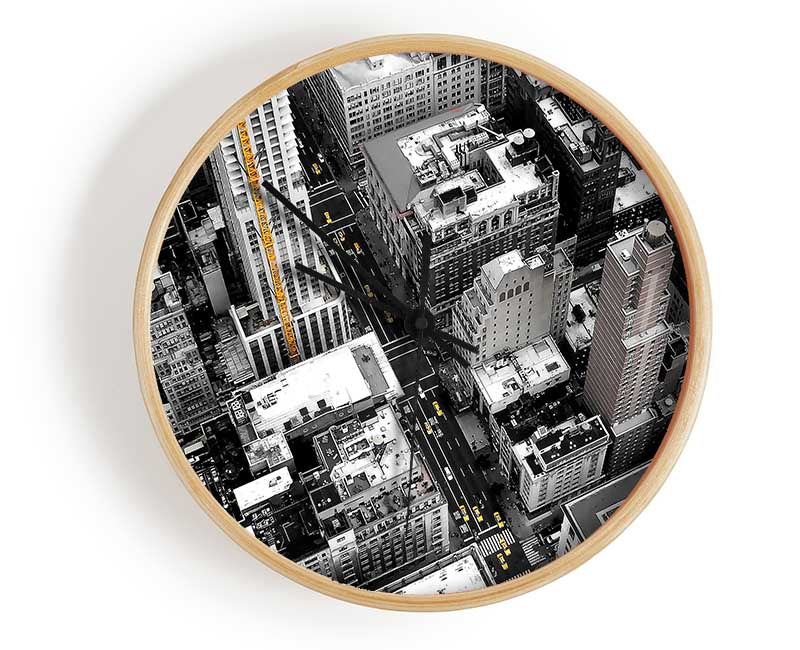 New York City Streets Clock - Wallart-Direct UK