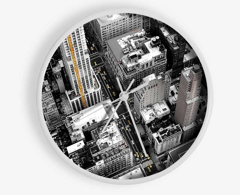 New York City Streets Clock - Wallart-Direct UK