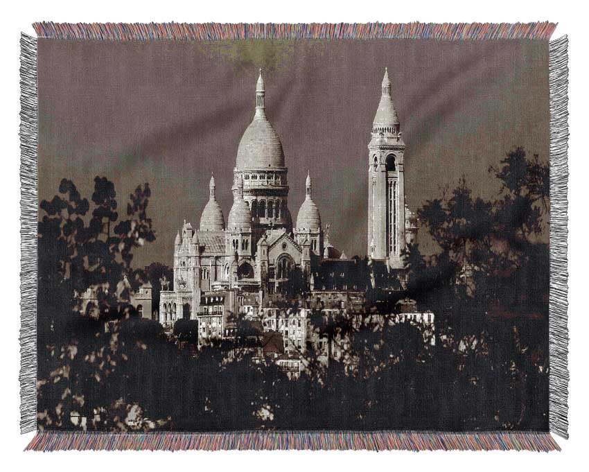 Paris Sepia Woven Blanket