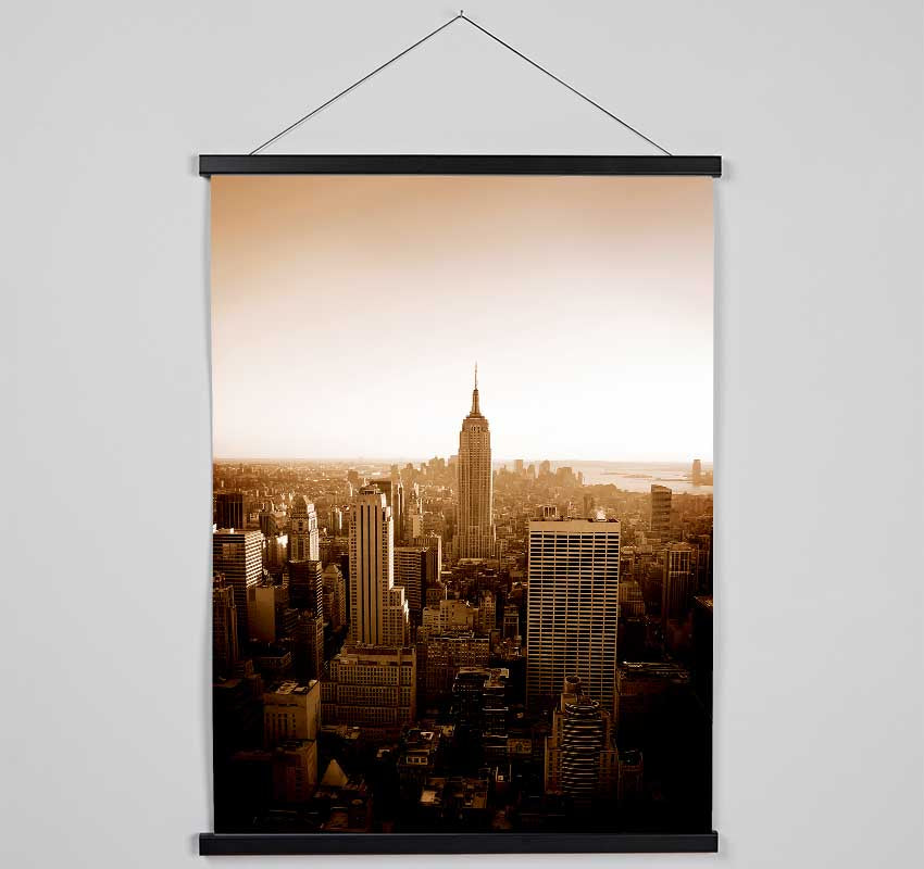 Retro New York Hanging Poster - Wallart-Direct UK