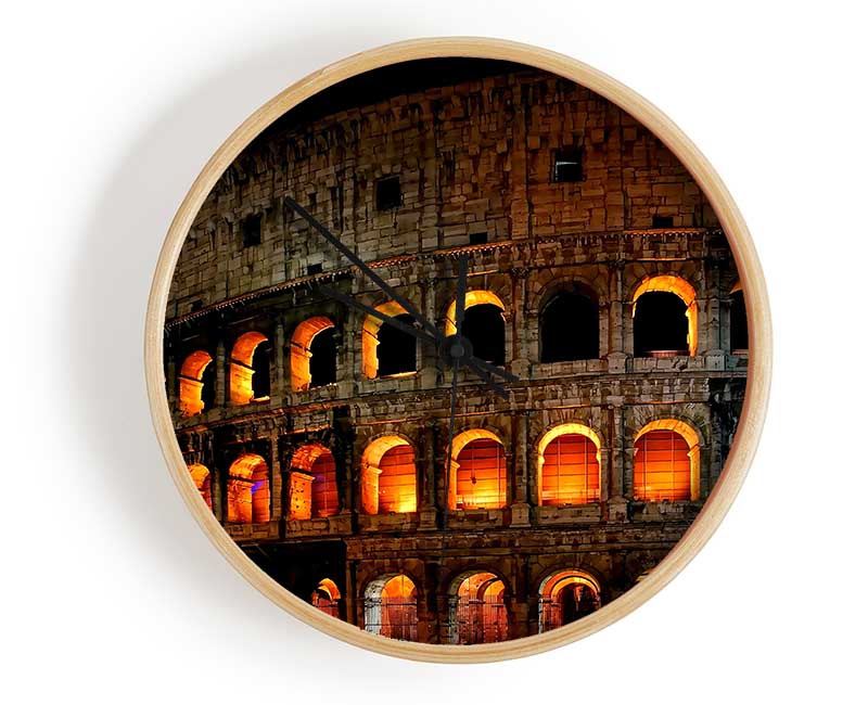 Roman Colosseum Clock - Wallart-Direct UK