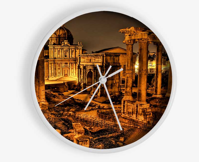 Roman Forum Clock - Wallart-Direct UK