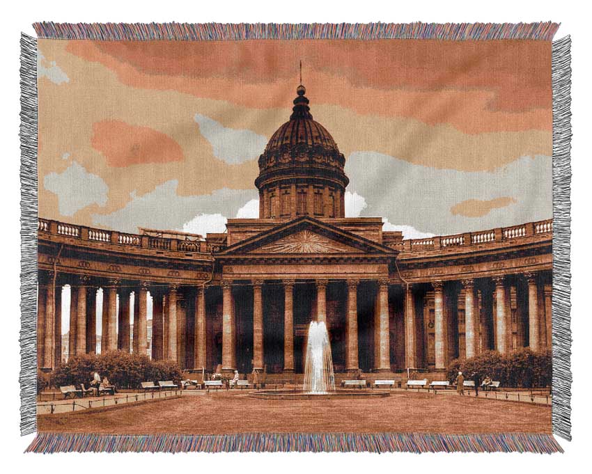 Rome Retro Woven Blanket