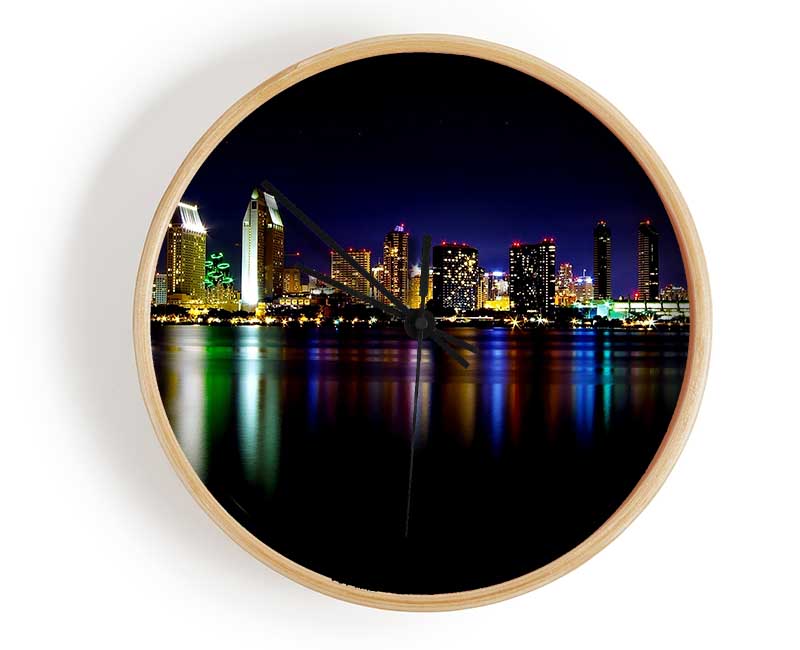 San Diego Clock - Wallart-Direct UK