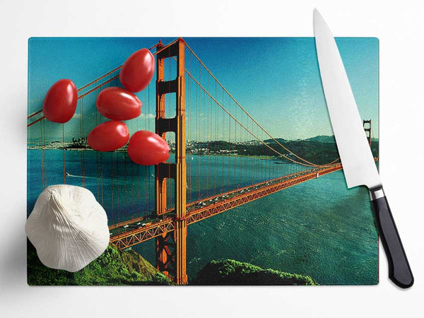 San Francisco Glass Chopping Board