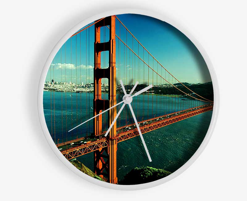 San Francisco Clock - Wallart-Direct UK