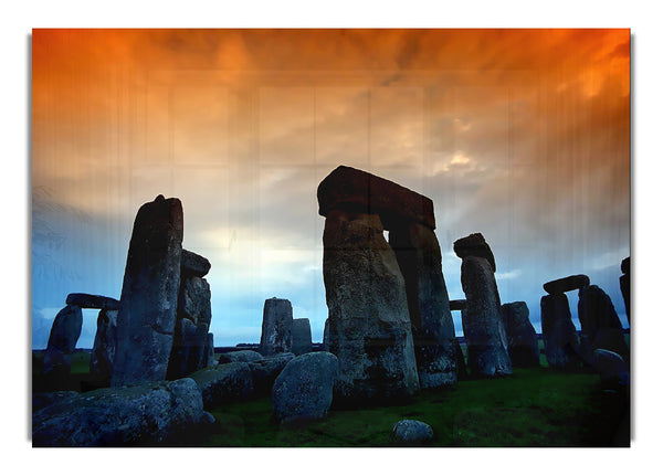 Stonehenge im ersten Morgenlicht