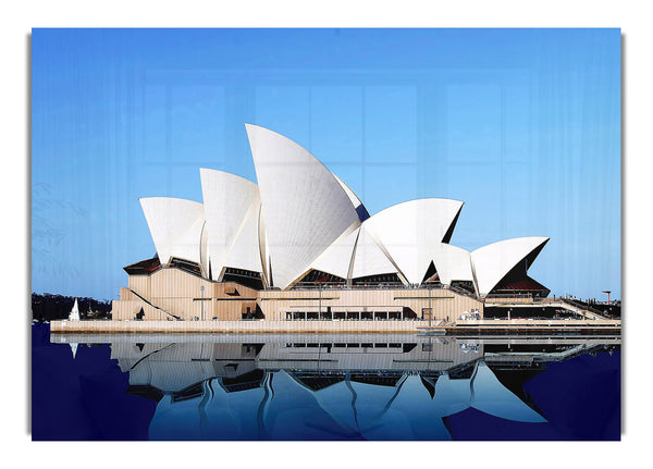 Reflexionen im Sydney Opera House