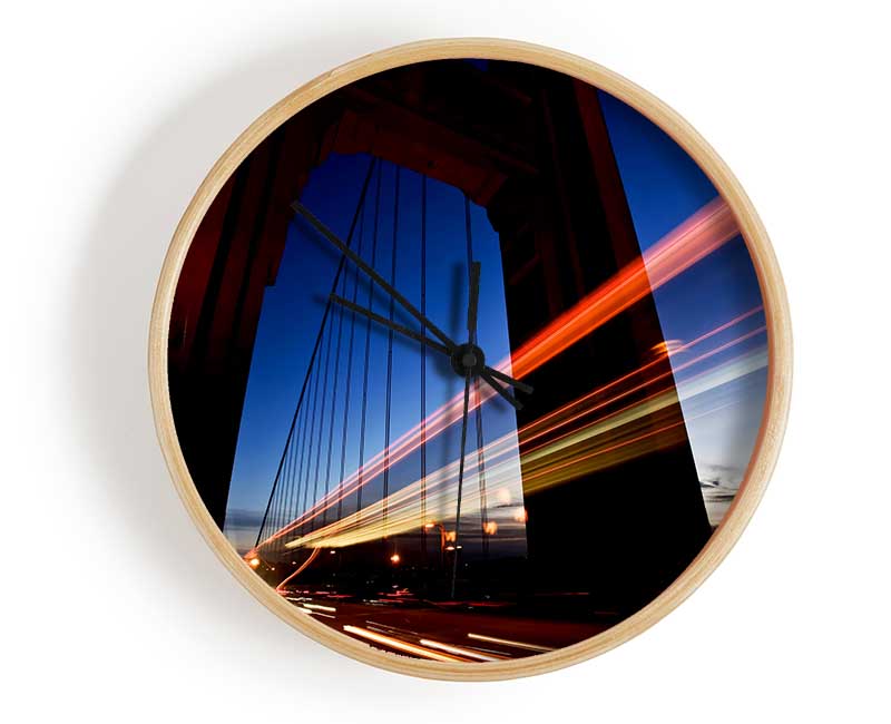 The Bridge Of Light Clock - Wallart-Direct UK