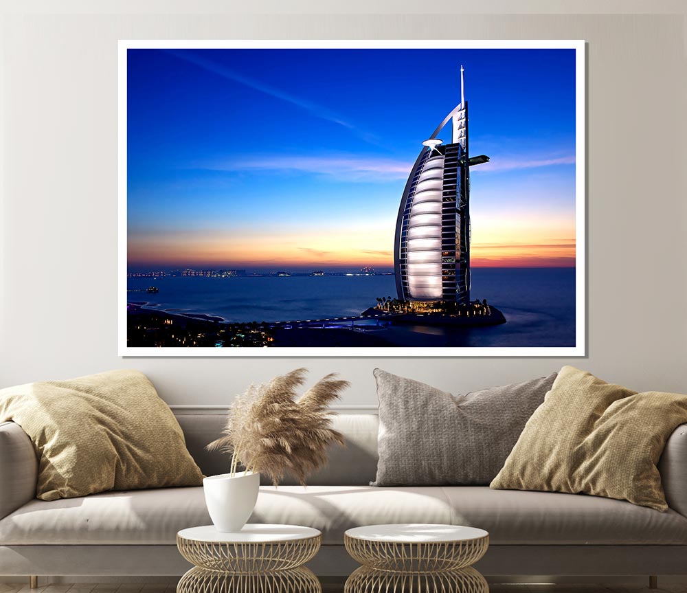 Tower Of The Arabs Print Poster Wall Art