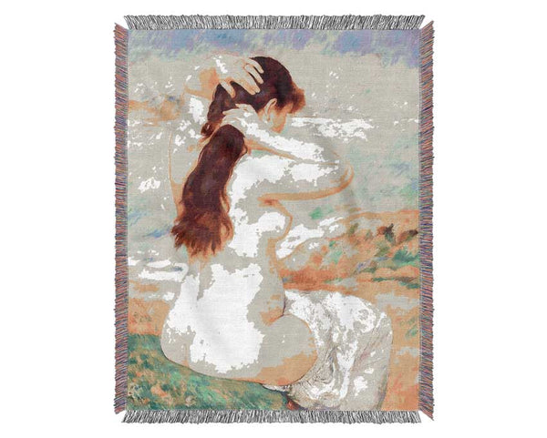 Renoir A Bather Woven Blanket