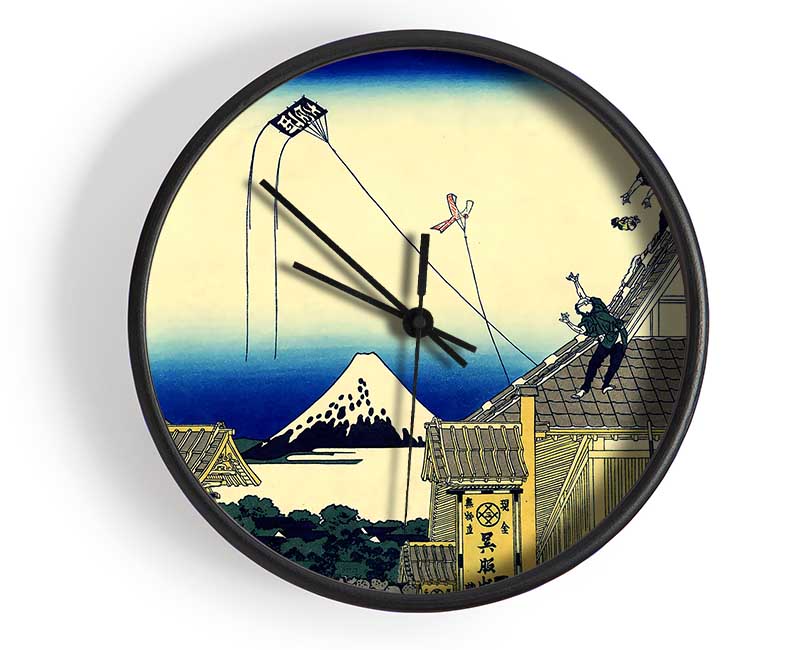 Hokusai A Sketch Of The Mitsui Shop Clock - Wallart-Direct UK