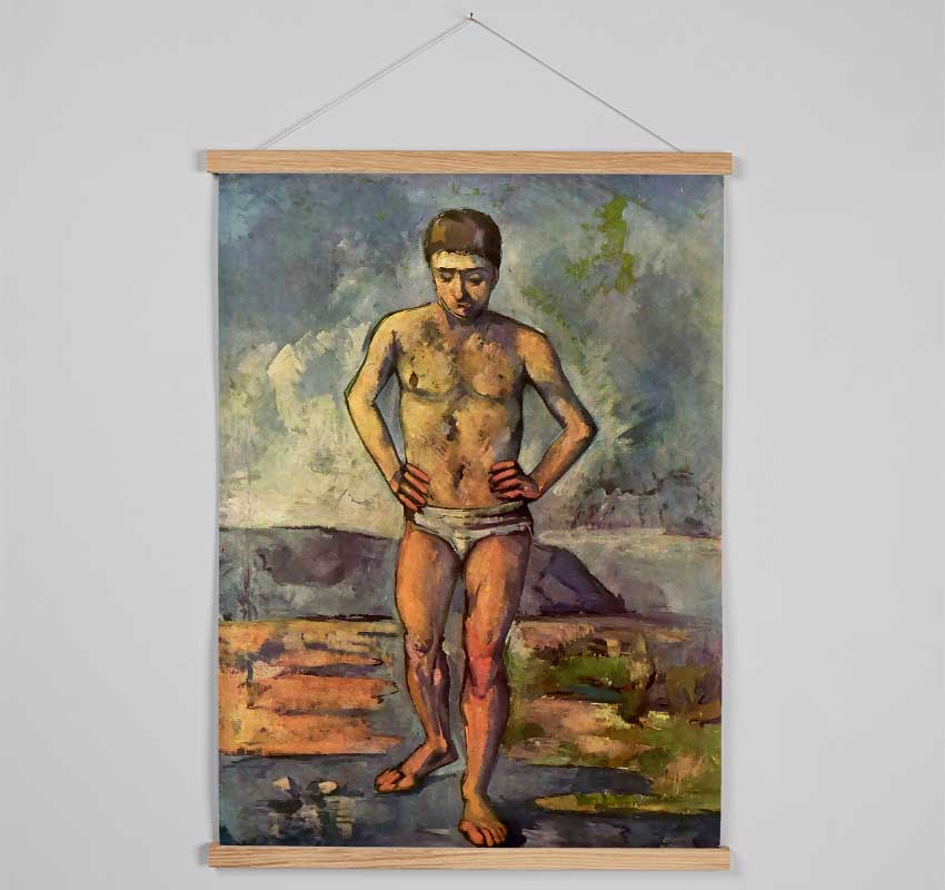 Cezanne A Swimmer Hanging Poster - Wallart-Direct UK