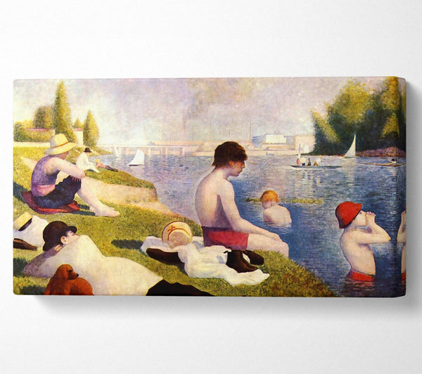 Seurat A Swimming Pool In Asnie`re