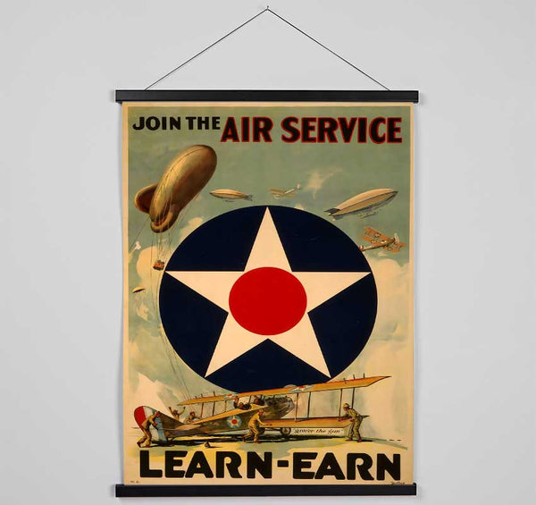 Air Service Hanging Poster - Wallart-Direct UK