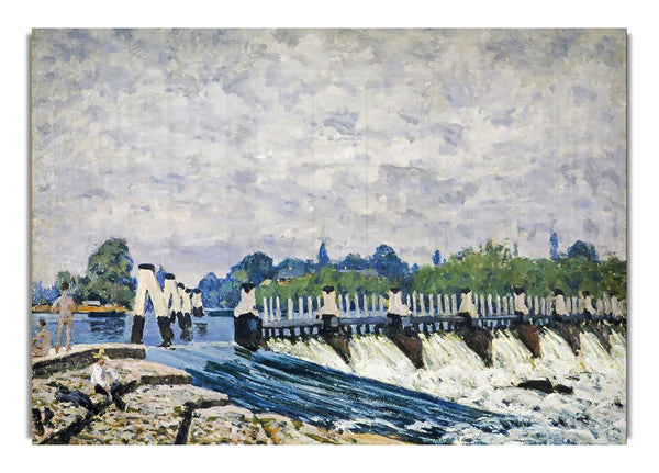 Alfred Sisley   Molesey Weir, Hampton Court