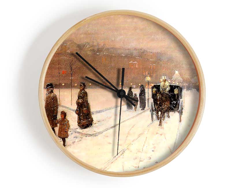 Hassam An Urban Fairy Tale Land Clock - Wallart-Direct UK