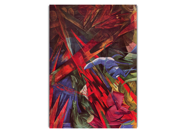 Animal Fates By Franz Marc