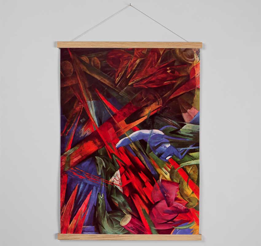 Franz Marc Animal Fates Hanging Poster - Wallart-Direct UK