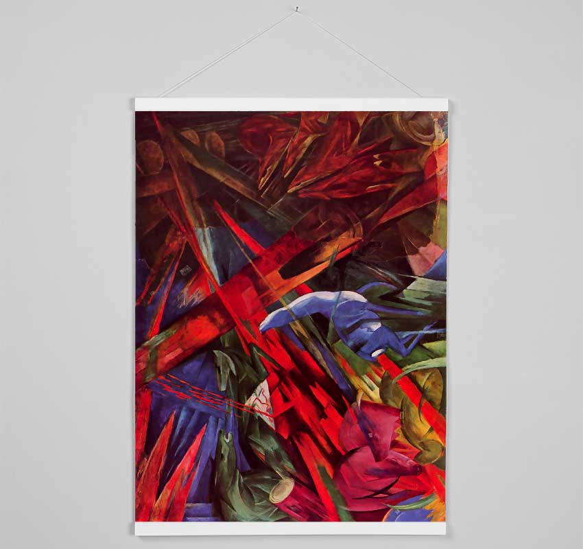 Franz Marc Animal Fates Hanging Poster - Wallart-Direct UK