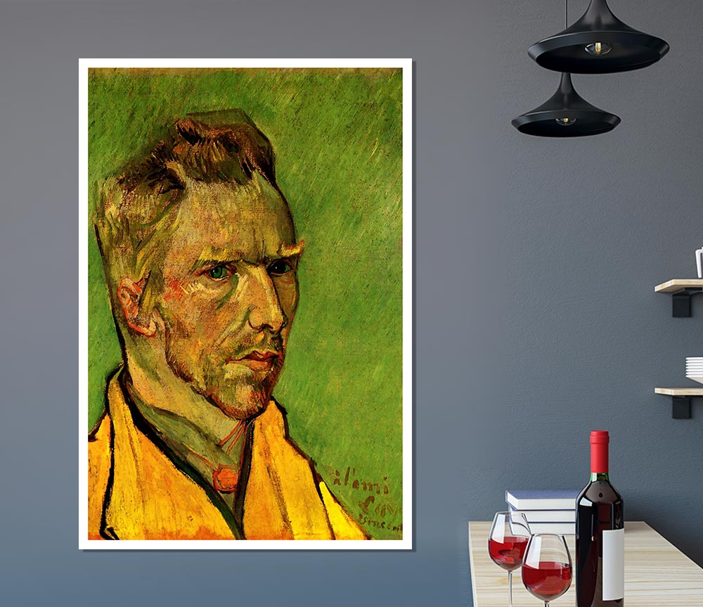 Van Gogh Another Self Portrait Print Poster Wall Art