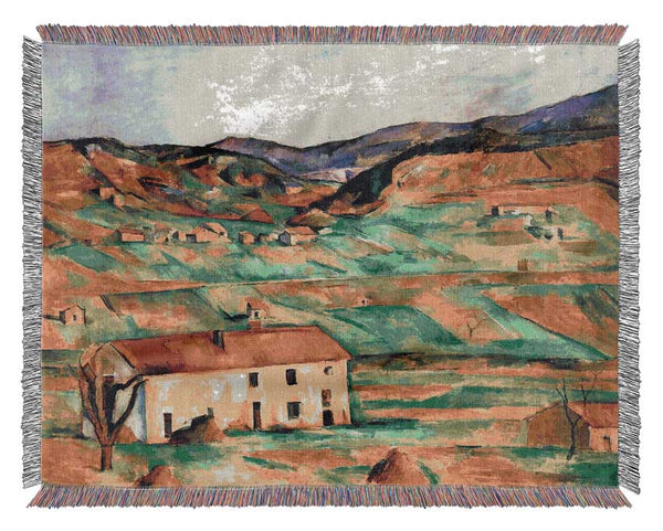 Cezanne Around Gardanne Woven Blanket