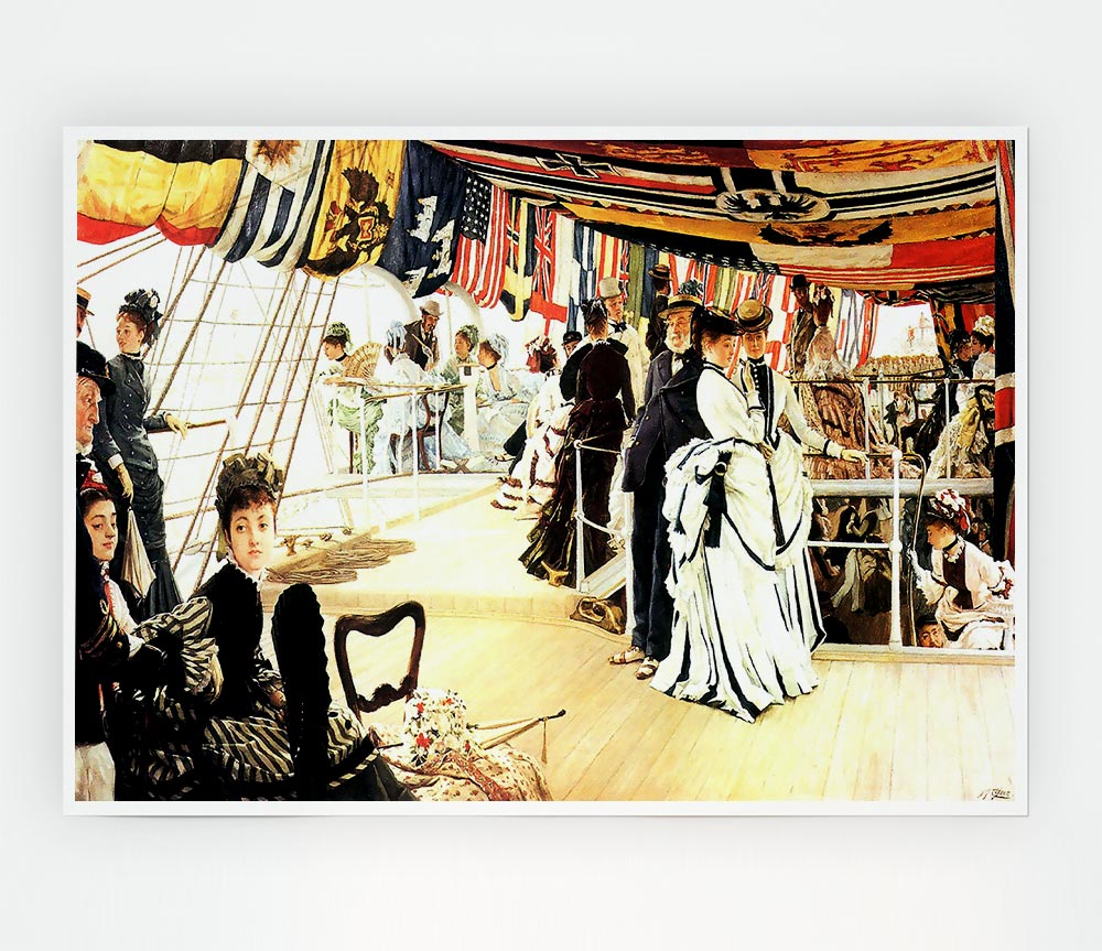 Tissot Ball Print Poster Wall Art