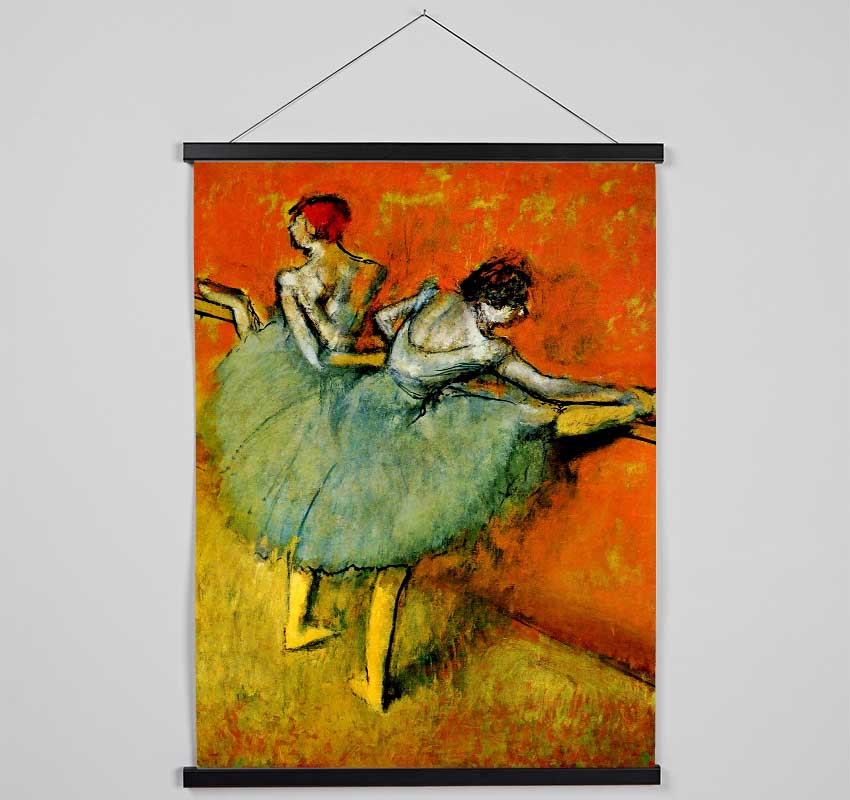 Degas Ballerina Twins Hanging Poster - Wallart-Direct UK