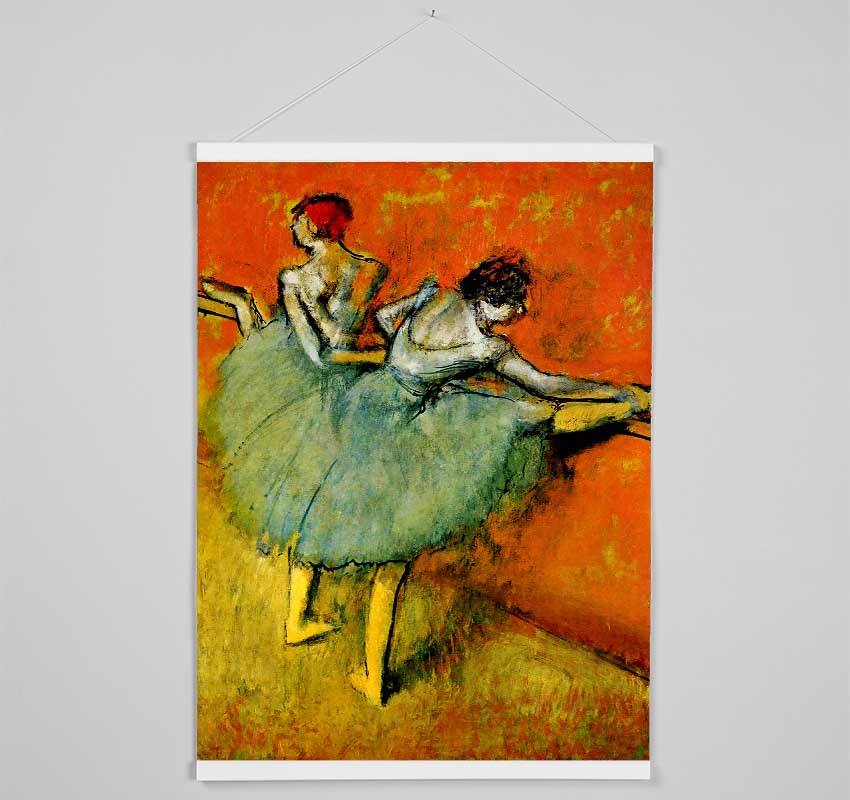 Degas Ballerina Twins Hanging Poster - Wallart-Direct UK