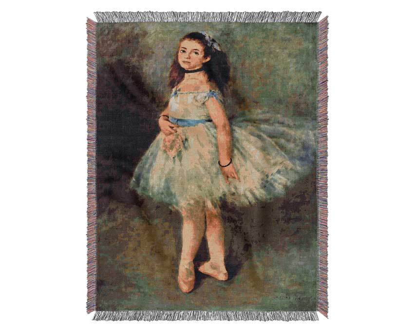 Renoir Ballet Dancer Woven Blanket