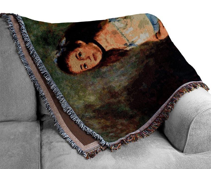 Renoir Ballet Dancer Woven Blanket