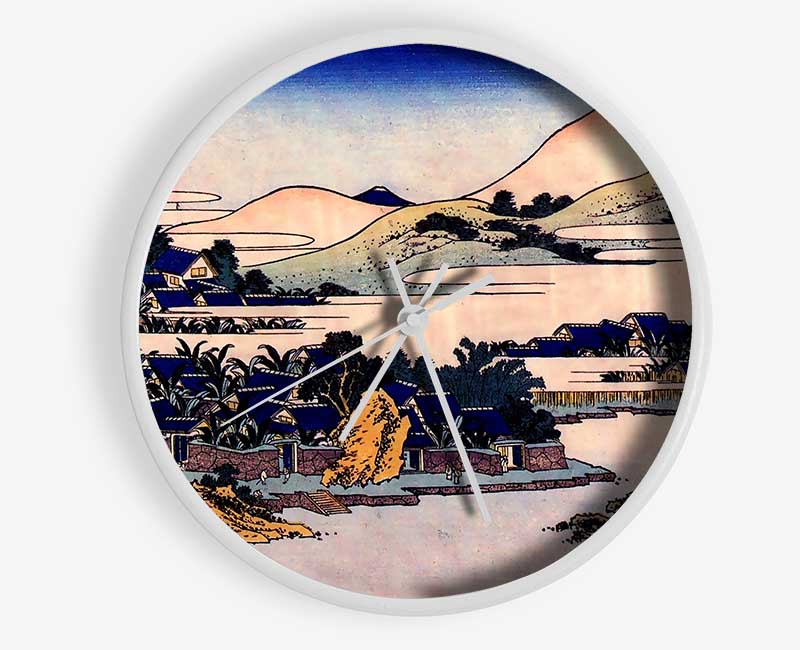 Hokusai Banana Plantation At Chuto Clock - Wallart-Direct UK