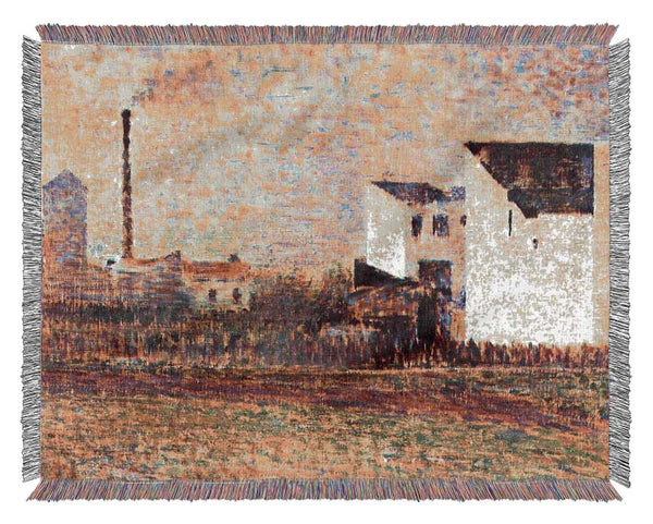 Seurat Banlieue Woven Blanket