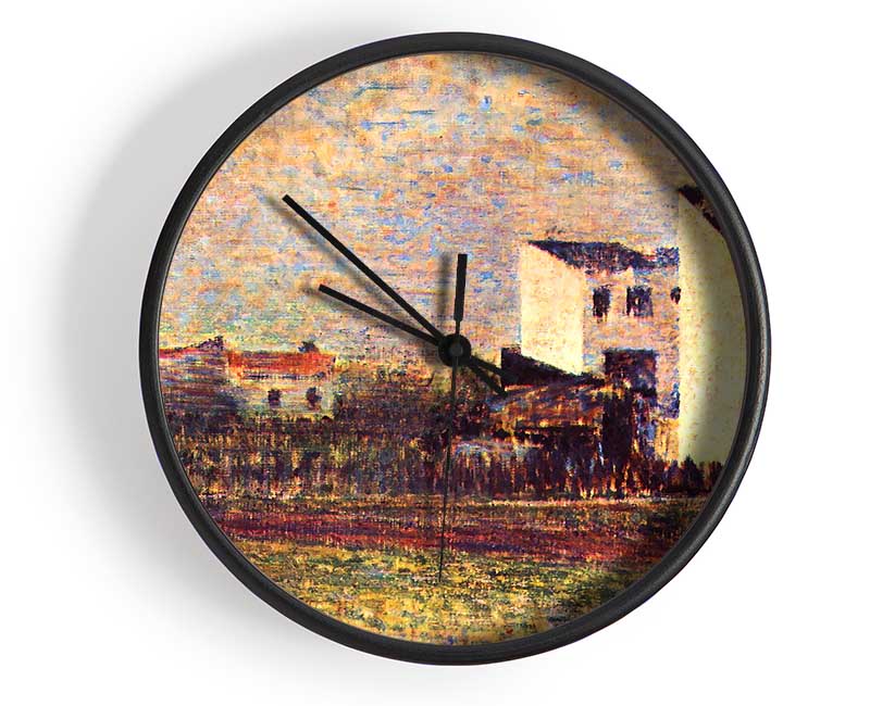 Seurat Banlieue Clock - Wallart-Direct UK