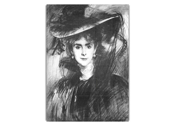 Baroness De Meyer By John Singer Sargent