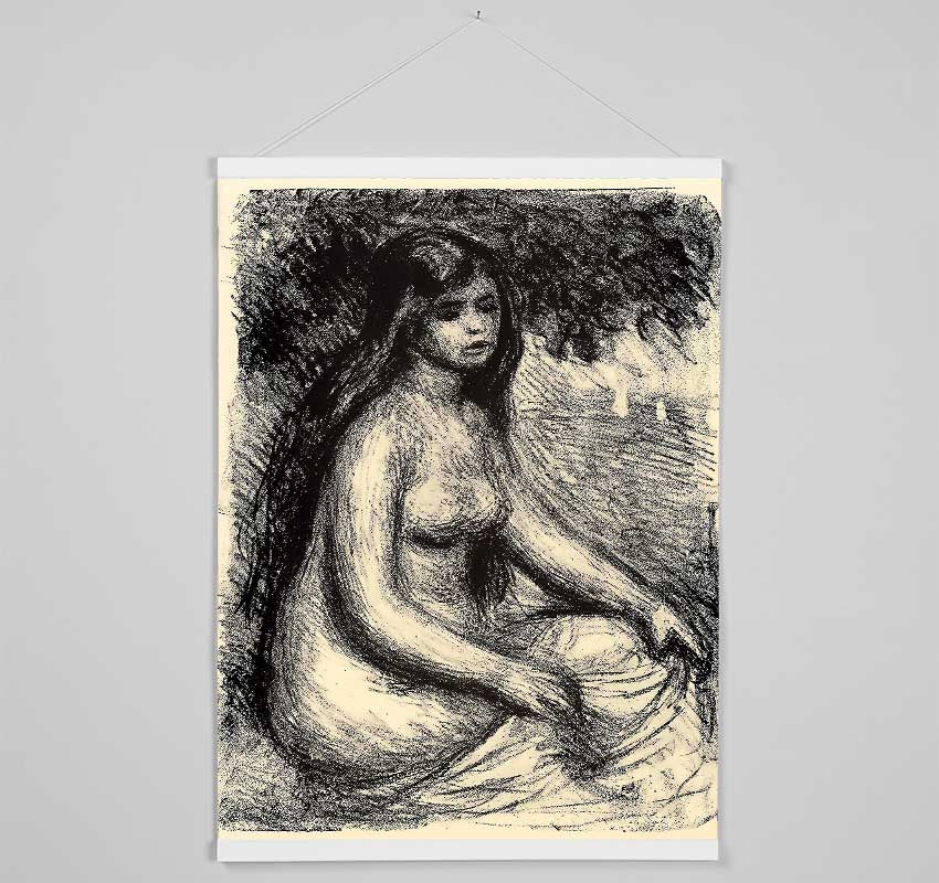 Renoir Bather 3 Hanging Poster - Wallart-Direct UK