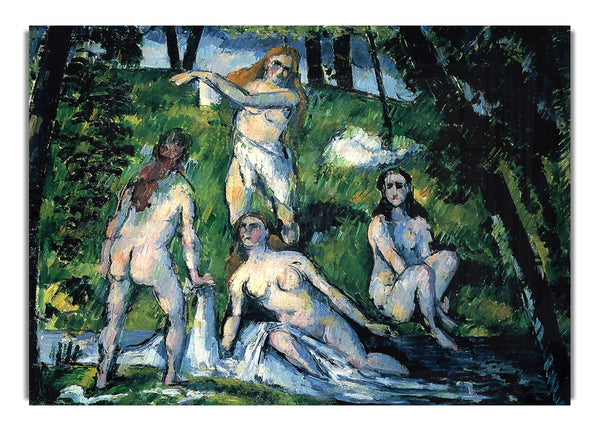 Bathers By Cezanne